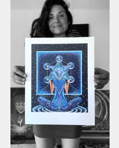Be Here Now ~ Paper Prints - Tamar Atik Art