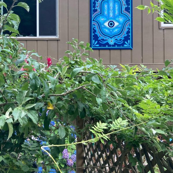 Hamsa mural