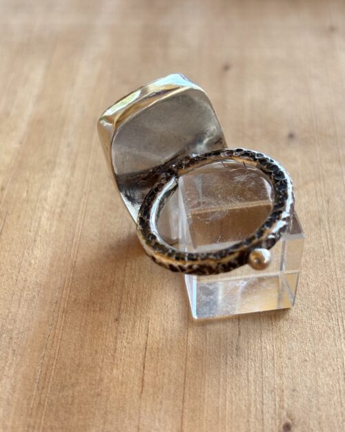 Rectangle Jasper Ring