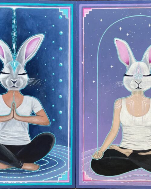 Zen Bunny Pair